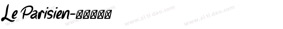 Le Parisien字体转换